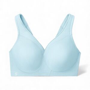 Glamorise  Wireless MagicLift Sports Bra 1006 Frosted Aqua Sz 50F